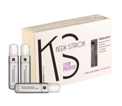AMPOLLAS CAÍDA DE CABELLO KEEN STROK 12 X 15ML