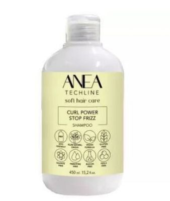 CHAMPÚ CURL POWER STOP FRIZZ ANEA 450ML
