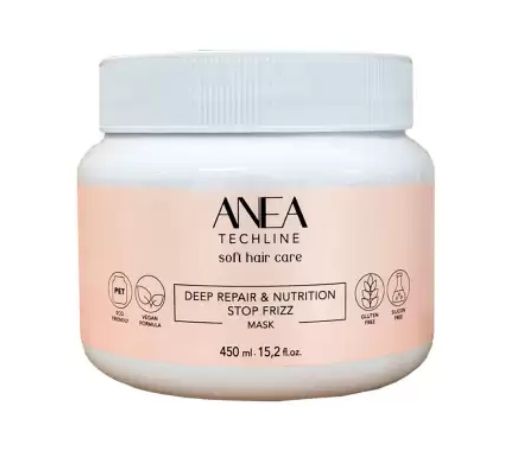 MASCARILLA DEEP REPAIR & NUTRITION STOP FRIZZ ANEA 450ML