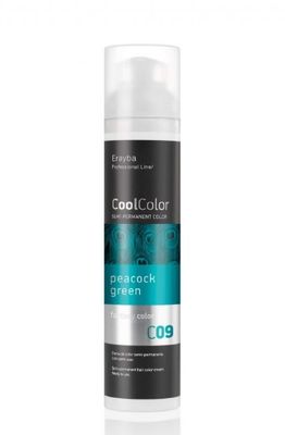 TINTE SEMIPERMANTE FANTASÍA GREEN ERAYBA 100ML