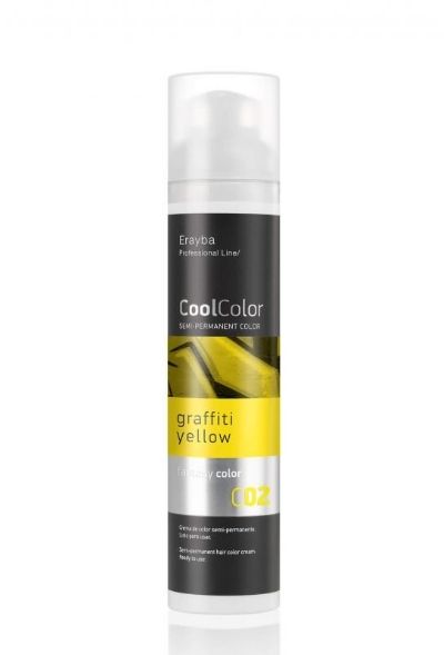 TINTE SEMIPERMANTENTE FANTASÍA YELLOW ERAYBA 100ML