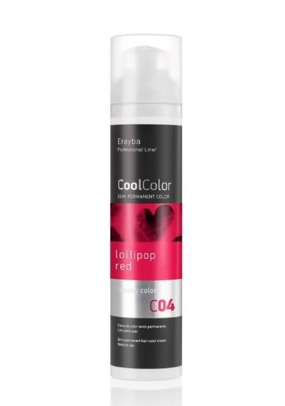 TINTE SEMIPERMANTE FANTASÍA RED ERAYBA 100ML