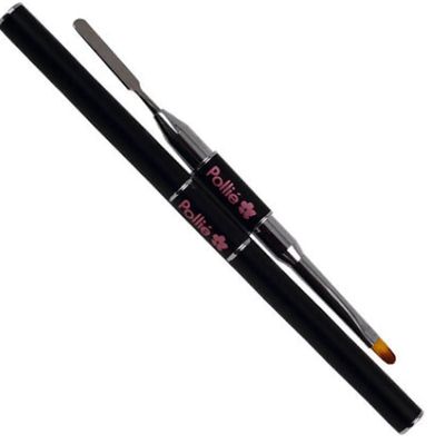 PINCEL GEL + EMPUJADOR DE CUTÍCULAS