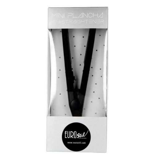 MINI PLANCHAS PLACAS CERÁMICA BASCULANTES NEGRAS EUROSTIL