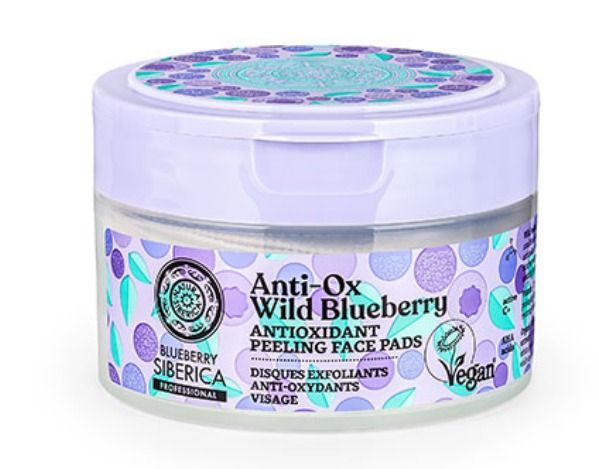 DISCOS FACIALES EXFOLIANTES ANTIOXIDANTES NATURA SIBERICA 20PC