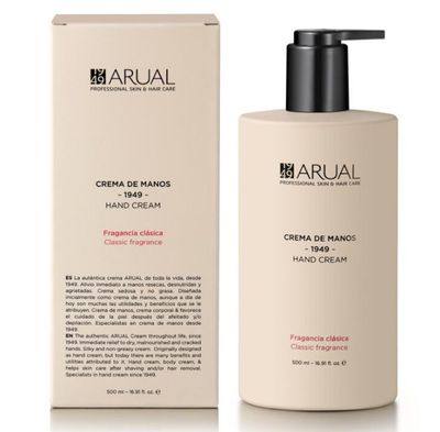 CREMA ARUAL FRAGANCIA CLÁSICA 500ML