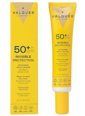 CREMA FACIAL INVISIBLE PROTECTION 50+ ANTIEDAD VALQUER 40ML