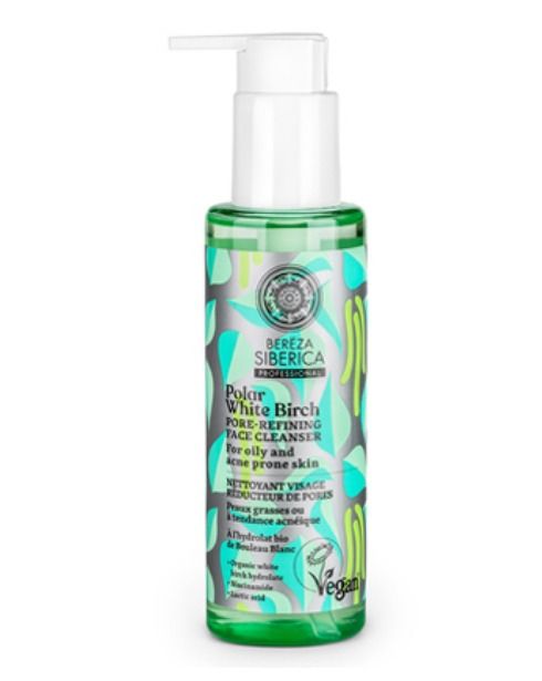 LIMPIADOR FACIAL REFINADOR DE POROS NATURA SIBERICA 145ML