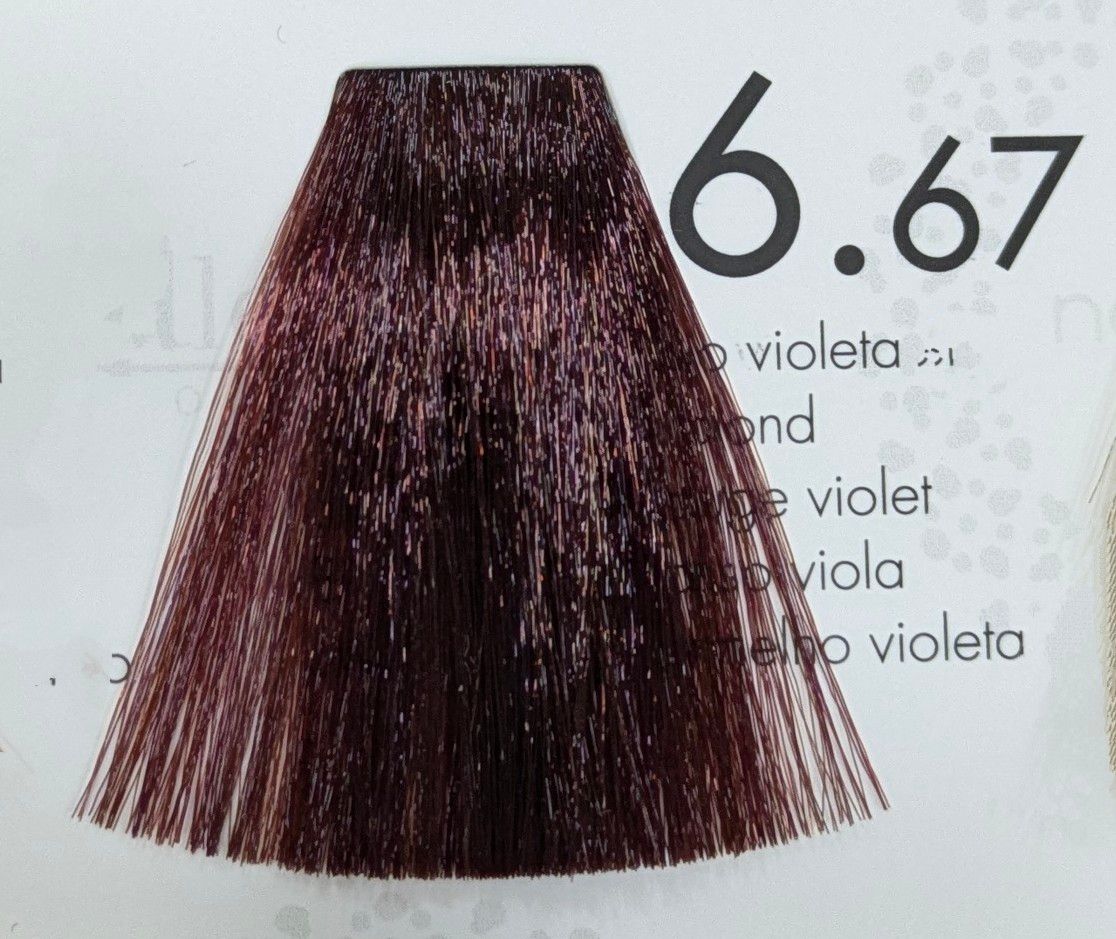 TINTE ALEXANDRE 6.67 RUBIO OSCURO ROJO VIOLETA 60ML