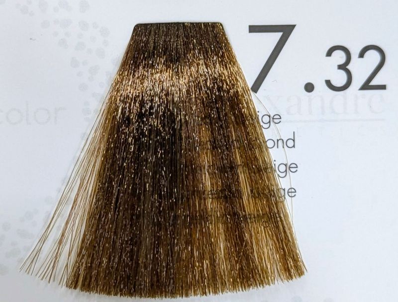 TINTE ALEXANDRE 7.32 RUBIO MEDIO BEIGE 60ML