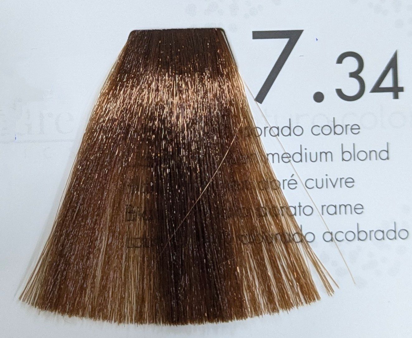 TINTE ALEXANDRE 7.34 RUBIO MEDIO DORADO COBRE 60ML