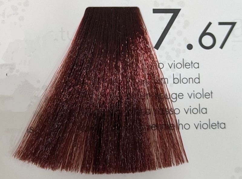 TINTE ALEXANDRE  7.67 RUBIO MEDIO ROJO VIOLETA 60ML