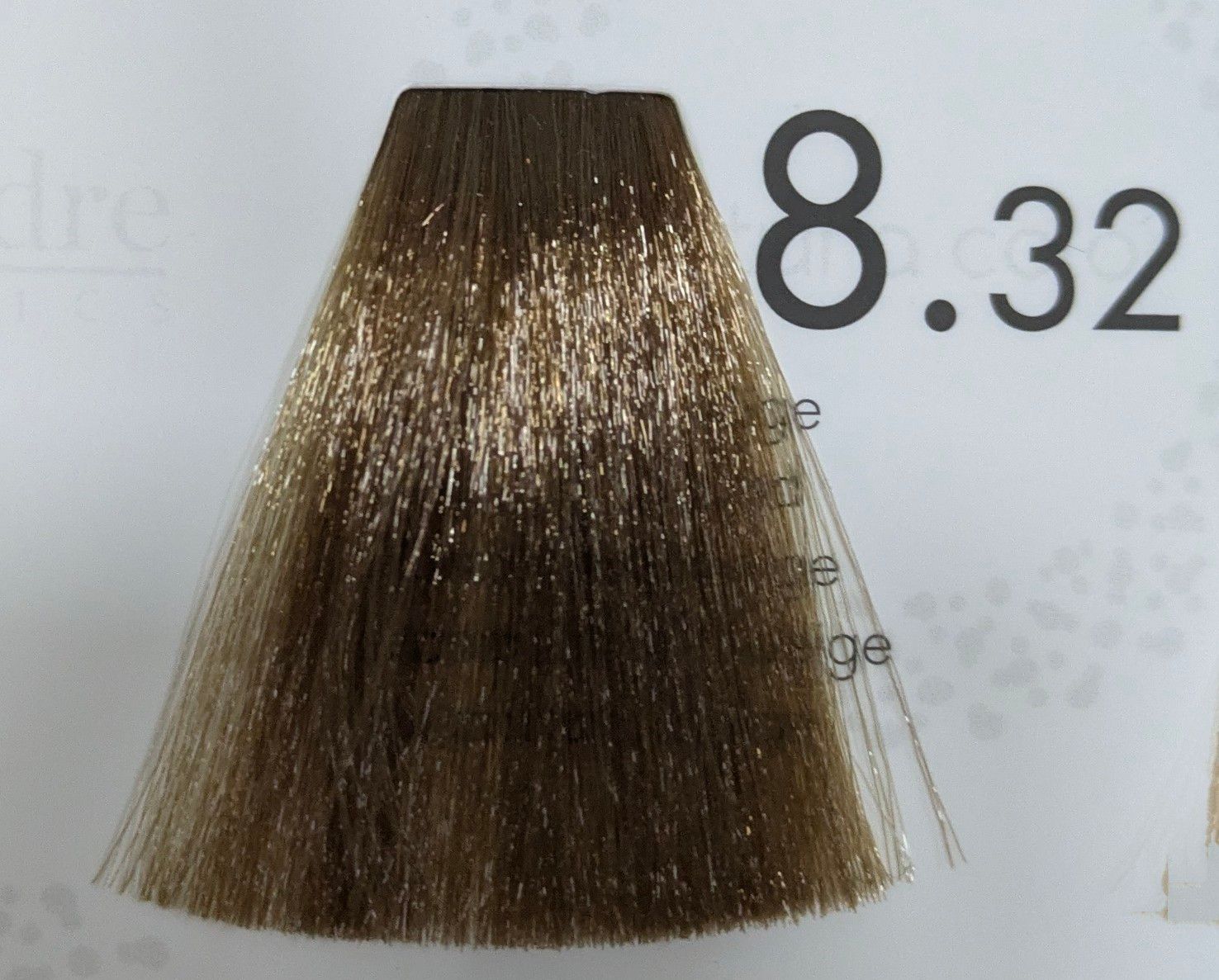 TINTE ALEXANDRE  8.32 RUBIO CLARO  BEIGE 60ML