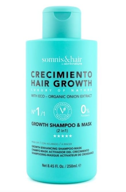 CHAMPÚ-MASK ACTIVADOR DEL CRECIMIENTO SOMNIS & HAIR 250ML