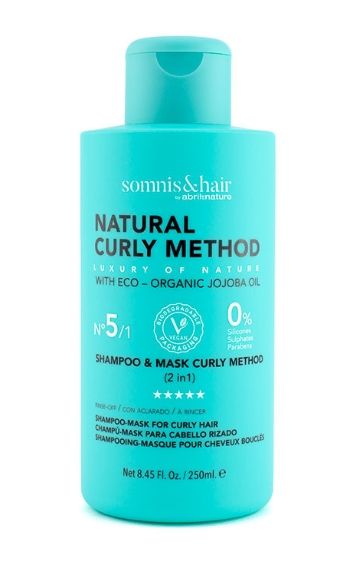 CHAMPÚ-MASK CABELLO RIZADO SOMNIS & HAIR 250ML