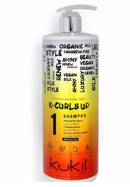 CHAMPÚ K-CURLS UP RIZOS KUKIT LITRO