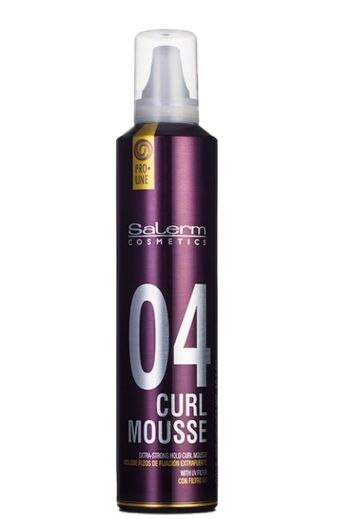 ESPUMA CURL MOUSSE 04 SALERM 300 ML