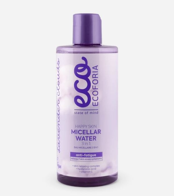 AGUA MICELAR HAPPY SKIN 3 EN 1 ECOFORIA  300ML