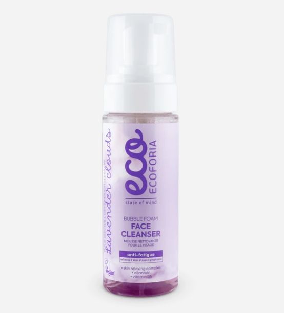 ESPUMA LIMPIADORA FACIAL DE BURBUJAS ECOFORIA 160ML