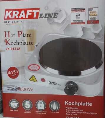 KRAFT LINE Plate Table de cuisson électrique plaque chauffante  blanc 1000w