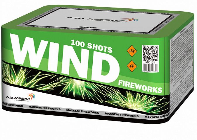 MC134 Wind Fireworks (0,8&quot;х100) 9 эффектов