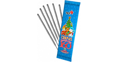 ТР165 Свеча бенгальская 160 мм (ТСЗ) *1/200/(6) (уп.)