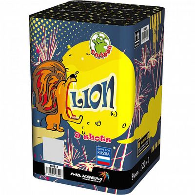 M0811 Lion (0,8&quot;х9) 3 эффекта НАРОДНАЯ ЦЕНА!