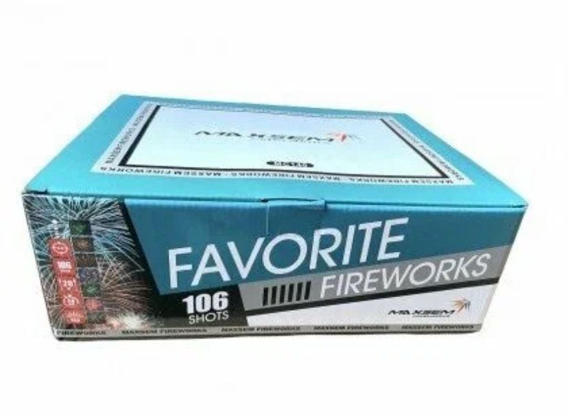 MC140 Favorite Fireworks (0,8x106) (7 эффектов)