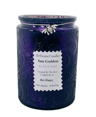 18.5 oz Extra Large Sun Goddess (Sea Salt & Orchid) Candle