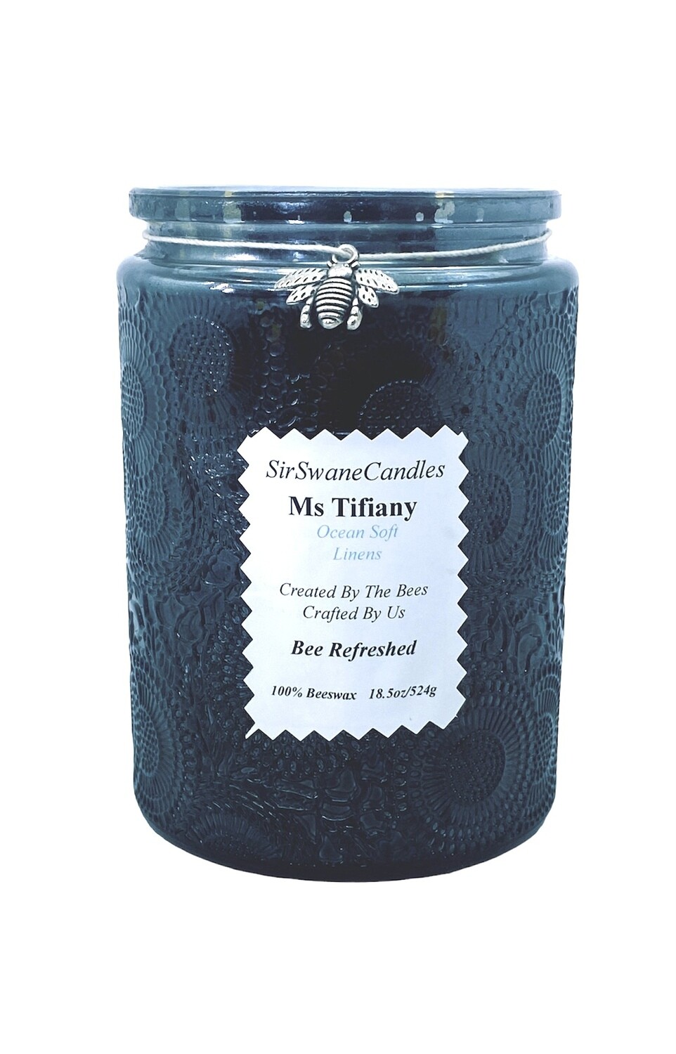 18.5 oz Extra Large Ms Tifiany (Ocean Soft Linens) Candle