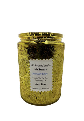 18.5oz Extra Large SirSwane (Heavenly Glory Fragrance) Candle