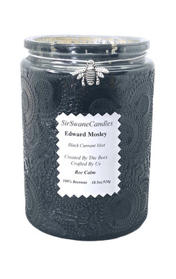 18.5oz Extra Large Edward Mosley (Black Currant Mist) Candle