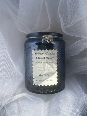 8oz Medium Edward Mosley (Black Currant Mist) Candle
