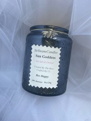 8oz Extra Large Sun Goddess (Sea Salt & Orchid) Candle