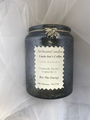 8oz Medium Uncle Joe (Mocha Vanilla Bean) Candle