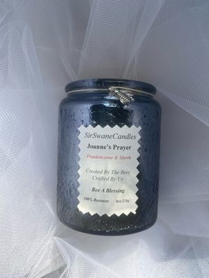 8oz Medium Joanne’s Prayer (Frankincense, and myrrh) Candle