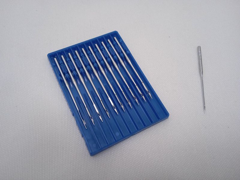 Agujas 287 WH 90 SES para tejidos de punto  10 Agujas  máquina Alfa  Refrey o semi-industrial de mismo tipo de aguja