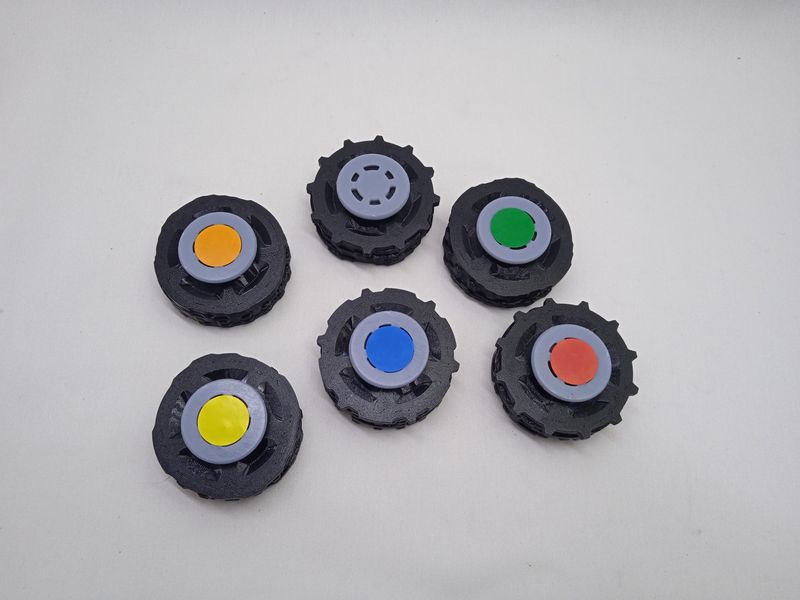 Juego completo de 6 levas para Alfa 3940/45/50 electronic y splendor