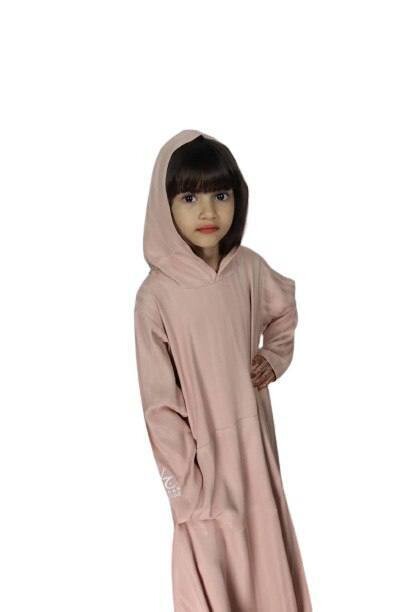 Girls Jalabiya Long Sleeve, Hoodie