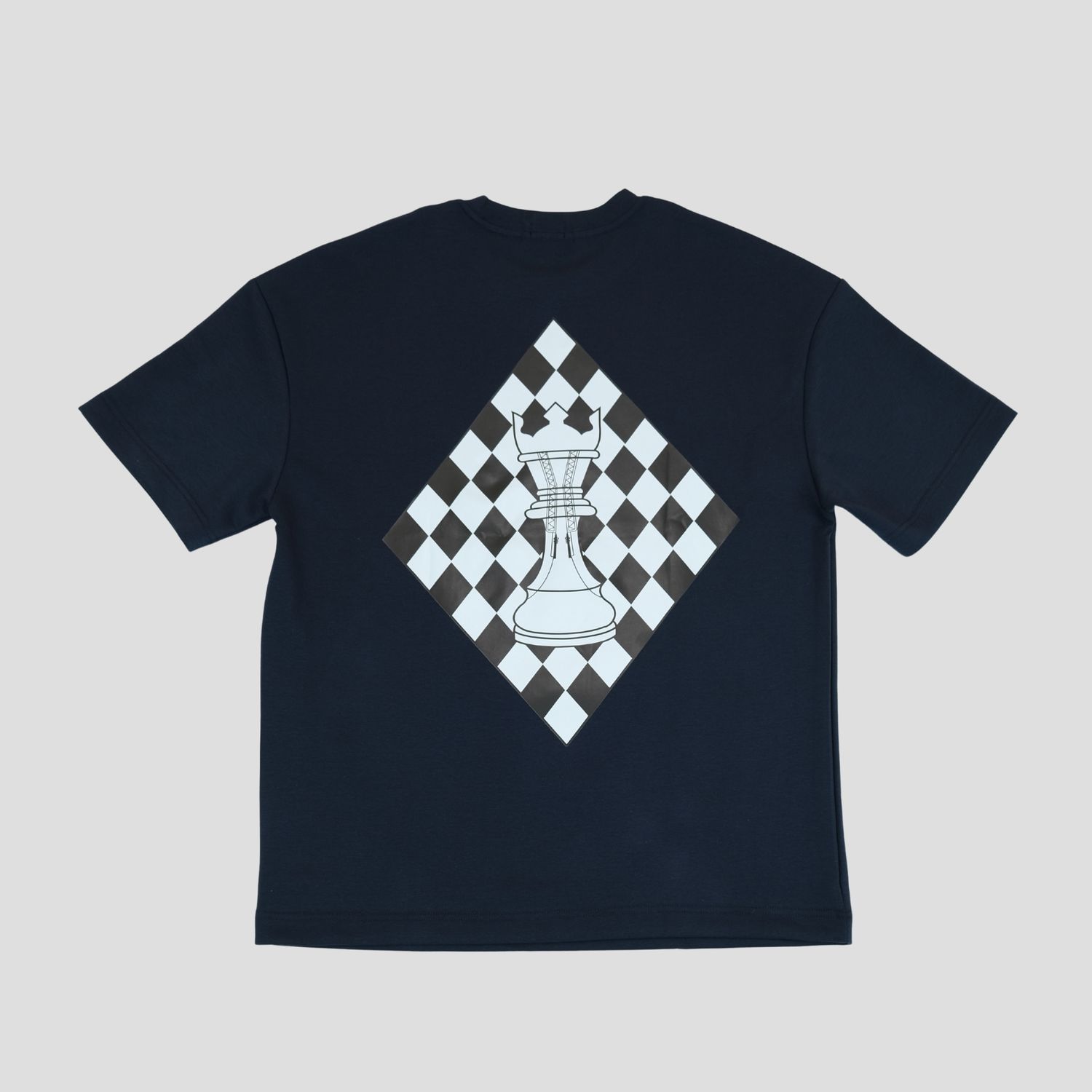 Over Size T-Shirt Navy Blue