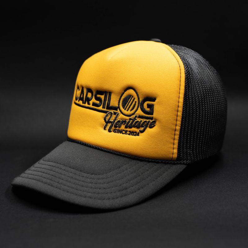 Carsilog Heritage Mango/ Black Trucker Hat