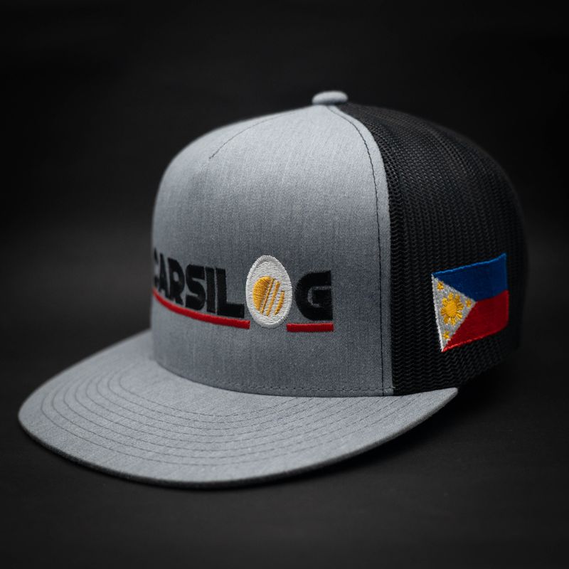 Carsilog Philippines Edition Tall Trucker Hat Light Gray/Black