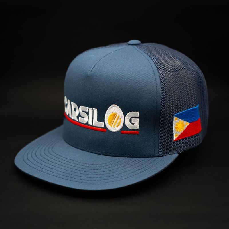 Carsilog Philippines Edition Tall Trucker Navy Blue