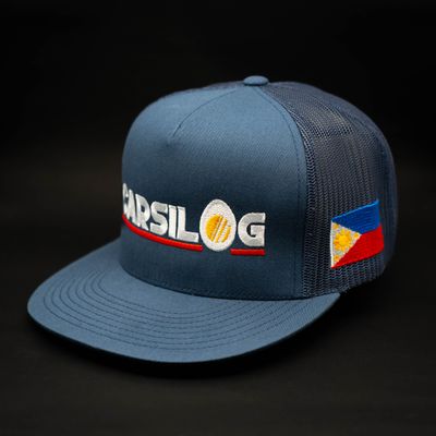 Carsilog Philippines Edition Tall Trucker Navy Blue