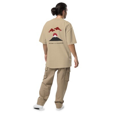 Oversized Mountain t-shirt
