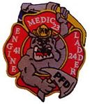 PFD Engine 41 Ladder 24 Medic 23 Patch