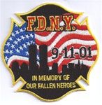 FDNY Commemorative 911 Patch