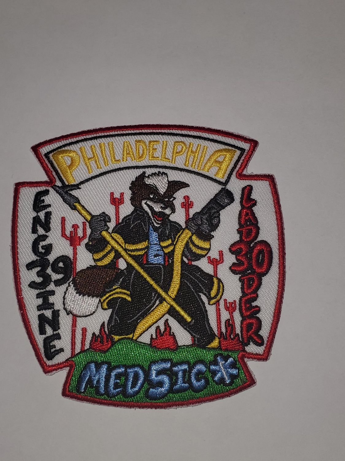 PFD Engine 39 Ladder 30 Medic 5 Patch