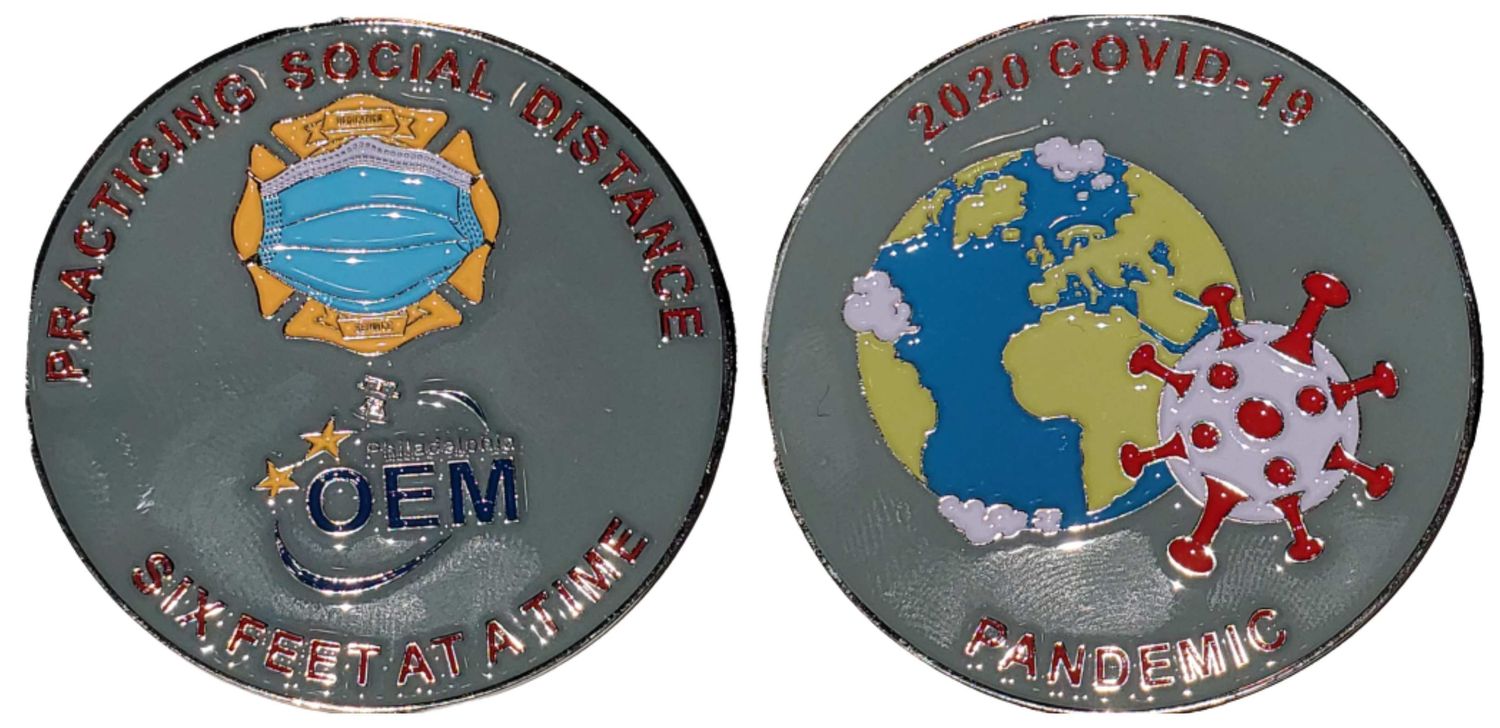 Philadelphia Office of Emergency Management/COVID-19 Challenge Coin