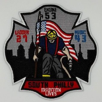 PFD Engine 53 Ladder 27 Medic 43 Patch